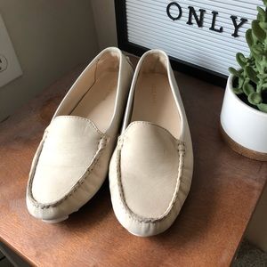 Cole Haan nude loafers